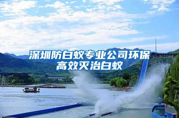 深圳防白蟻專業公司環保高效滅治白蟻