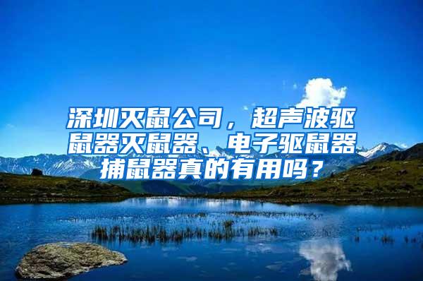 深圳滅鼠公司，超聲波驅(qū)鼠器滅鼠器、電子驅(qū)鼠器捕鼠器真的有用嗎？