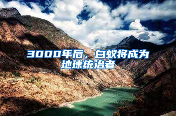 3000年后，白蟻將成為地球統(tǒng)治者