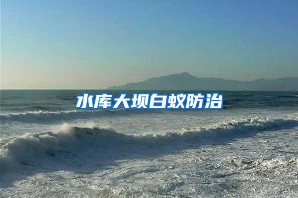 水庫大壩白蟻防治